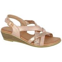 Cipriata Women's Quarta Sandals in Rose Gold | Size: 7