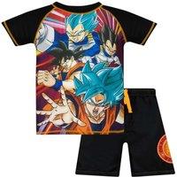 Dragon Ball Z Boy's Anime Swimming Costume in Black | Size: 8-9 Years