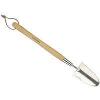 Kent & Stowe Stainless Steel Hand Border Trowel in Beige