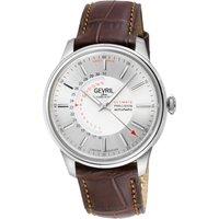 Guggenheim Automatic Sellita SW220 Custom date wheel 316L Stainless Steel Satin Dial, Polished Bracelet Watch