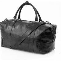 PRIMEHIDE 'Orion' Leather Men's Holdall in Black