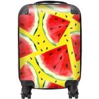 Warren Reed - Designer Watermelon Pattern Suitcase in Red | Size: Large