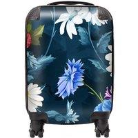 Warren Reed - Designer Poppy Flowers With Chamomile, Leaves, Cornflowers On Dark Blue Suitcase | Size: Large