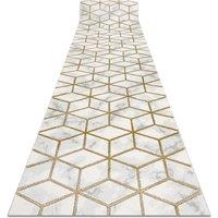 RugsX Exclusive Emerald Runner in Yellow | Size: 120 cm x 140 cm