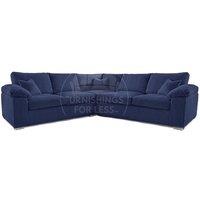 Delta Large 5 Seater Corner Sofa Jumbo Cord L Shape