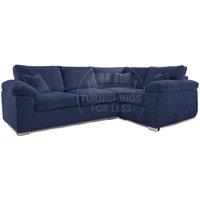 Delta Large 4 Seater Corner Sofa Right Hand Facing Jumbo Cord L Shape