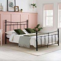 Birlea Emily Bed in Black | Size: Small Double