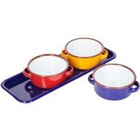 World of Flavours Enamel Dip Set in Purple