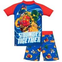 Lego Boy's 2 Piece Ninjago Swim Set in Blue | Size: 11-12 Years