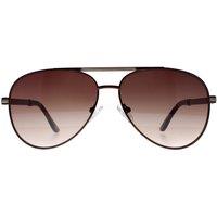 Guess Men's Aviator Brown Brown Gradient GF0173
