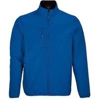 SOL'S Men's Falcon Soft Shell Jacket in Blue | Size: Large