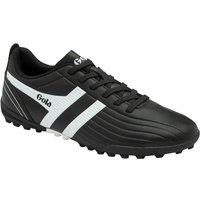 Gola Men's 'Super Cobra Turf' Microfibre Football Trainers in Black | Size: 8