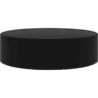 Berkfield Home Garden Furniture Cover 10 Eyelets 205x90 cm in Black