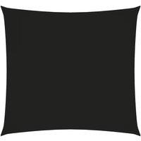 Berkfield Home Sunshade Sail Oxford Fabric Square 5x5 m Black