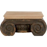 Orsina Durable Wood Coffee Table, Rustic Wood Coffee Table, Plyresin & wood Coffee Table, Strong Coffee Table in Natural