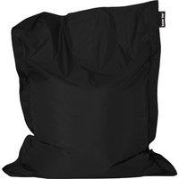 icon Bazaar Bag Navy Blue Giant Indoor Outdoor Bean Bag Lounger in Black
