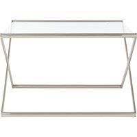 Orsina Functional Square Coffee Table, Versatile Table For Livingroom, Sturdy Decorative Table, Versatile Table in Clear