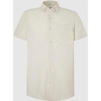 Pepe Jeans Men's Cotton Pes Seersucker Stone | Size: Large