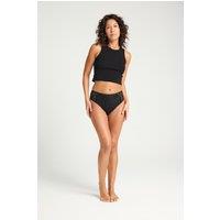 Modibodi Women's Period Pant Sensual French Cut Moderate Black Knickers | Size: 8