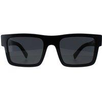 Prada Men's Rectangle Black Dark Grey PR19WS