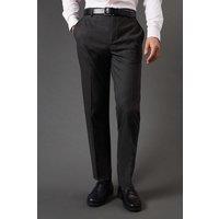 Burton Men's Charcoal Slim Fit Smart Trousers | Size: 32R