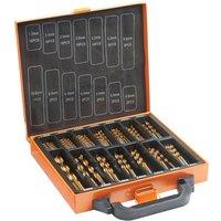 VonHaus 99 Piece HSS Metal Drill Bit Set with Carry Case in Orange