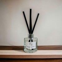 60 SECOND MAKEOVER Velvet Rose & Oud Luxury Reed Diffuser Highly Fragranced Scented in Clear