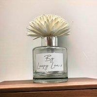 60 SECOND MAKEOVER Freshly Baked Bread Luxury Flower Diffuser Highly Fragranced Scented in Clear