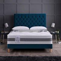 Rest Relax Tempest Memory Coil Tufted Mattress in White | Size: Single