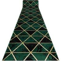RugsX Exclusive Emerald Runner in Green | Size: 70 cm x 220 cm