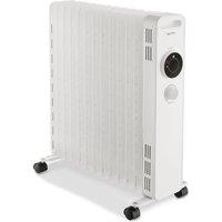 Igenix Oil Filled Radiator, 2500 W in White
