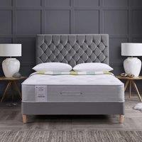 Rest Relax Victoria 1500 Natural Pocket Sprung Tufted Mattress in White | Size: Single