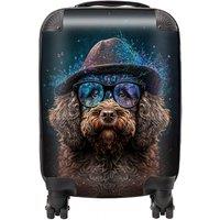 Warren Reed - Designer Labradoodle Dog Splashart Suitcase | Size: Large