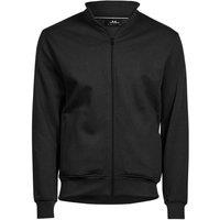TEE JAYS Men's Cardigan in Black | Size: 2XL