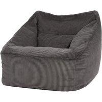 icon Natalia Jumbo Corduroy Bean Bag Armchair in Charcoal