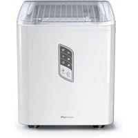 Pro Breeze Countertop Ice Cube Maker - 2L Self-Cleaning Machine With 15kg Daily Output in White
