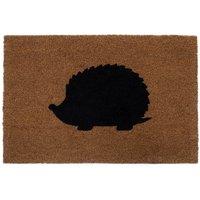 Orsina Hedgehog Doormat in Brown | Size: 100 cm diameter