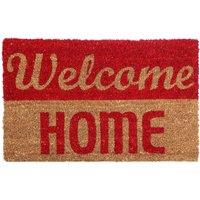 Orsina Welcome Home Dual Colour Doormat in Natural | Size: 100 cm diameter