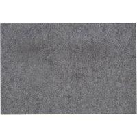 Orsina Grey Doormat in Light Grey | Size: 100 cm diameter
