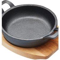 Artesa Cast Iron Mini Gratin Dish, 12.5x16.5x2cm, Gift Boxed in Mid Grey | Size: 12.5x16.5x2 cm