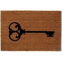 Orsina Key Doormat in Natural | Size: 100 cm diameter