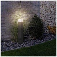 CGC Lighting 'Amara' Dark Grey & White Square Outdoor Large Post Light