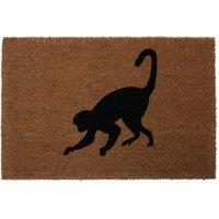 Orsina Monkey Doormat in Brown | Size: 100 cm diameter