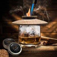 Menkind Whisky Essentials Whisky Smoker Kit Wood Infuser With Torch in Brown