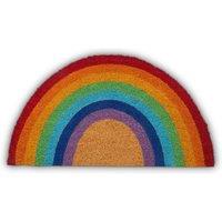 Orsina Rainbow Coir Doormat | Size: 100 cm diameter