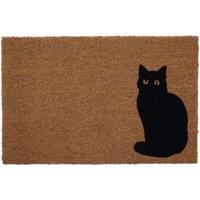 Orsina Coir Cat Doormat in Brown | Size: 100 cm diameter