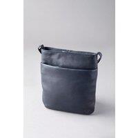 Lakeland Leather Women's 'Lowther' Leather Cross Body Bag in Navy