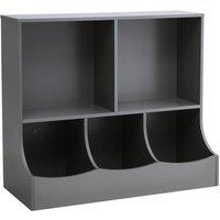 2-Tier Open Style Toy and Book Storage Organizer
