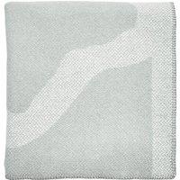 Ted Baker 'Magnolia' Wool Throw in Silver | Size: 150 cm x 180 cm