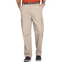 Chums Men's Cotton Cargo-Style Trousers in Off-White | Size: 40S